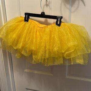 Adult yellow tutu